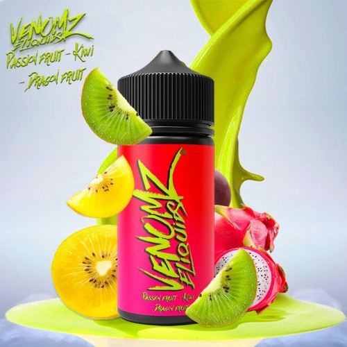 Passionfruit Kiwi Dragonfruit Venomz Flavor Shot 24/120ml