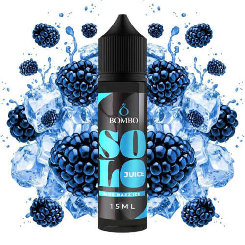 Bombo Solo Juice Blue Razz Ice 15ml/60ml Flavorshot