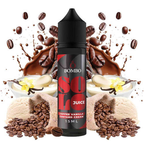 Bombo Solo Juice Coffee Vanilla Custard Cream 15ml/60ml Flavorshot