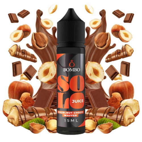 Bombo Solo Juice Hazelnut Choco Waffer 15ml/60ml Flavorshot