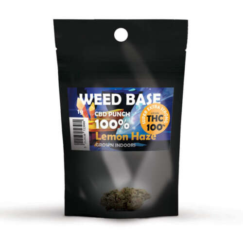 Weed Base – Ανθός Κάνναβης CBD PUNCH 100% Lemon Haze