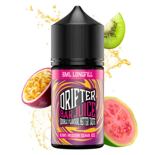Drifter Bar Juice Kiwi Passion Guava Ice 6ml/30ml Flavorshot