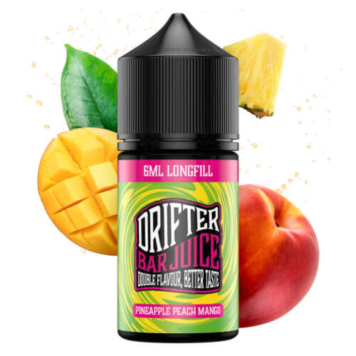 Drifter Bar Juice Pineapple Peach Mango 6ml/30ml Flavorshot