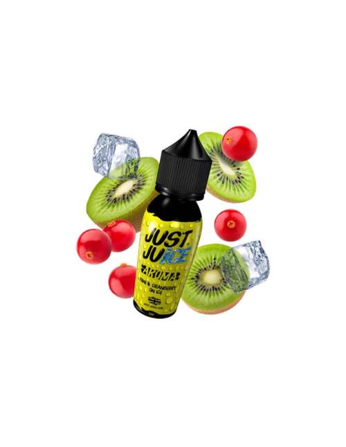 Just Juice Kiwi Cranberry On Ice Flavour Shot 12/60ml
