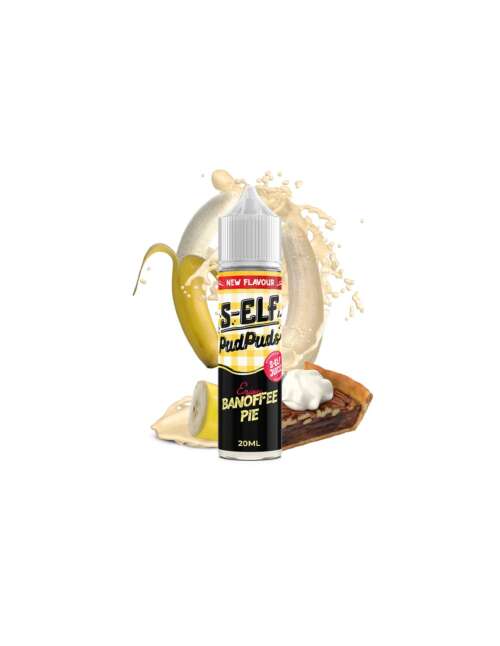 S-Elf Juice Pud Puds Banofee Pie Flavour Shot 20/60ml