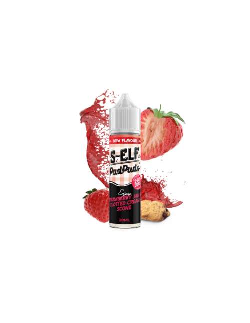 S-Elf Juice Pud Puds Strawberry Jam & Clotted Cream Scone Flavour Shot 20/60ml