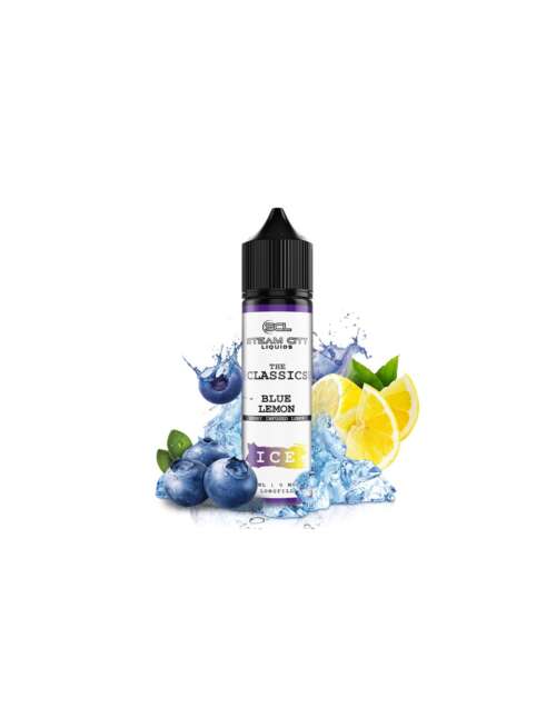 Steam City The Classics Blue Lemon Ice Flavour Shot 10/60ml
