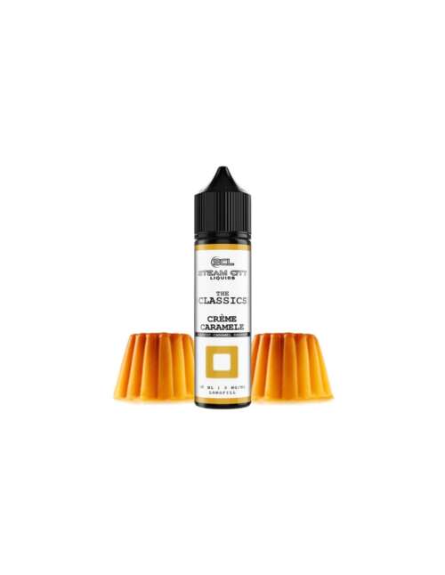 Steam City The Classics Creme Caramele Flavour Shot 10/60ml