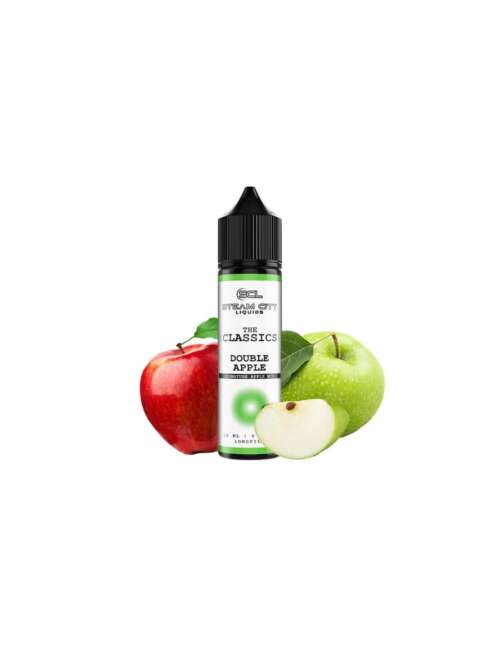 Steam City The Classics Double Apple Flavour Shot 10/60ml
