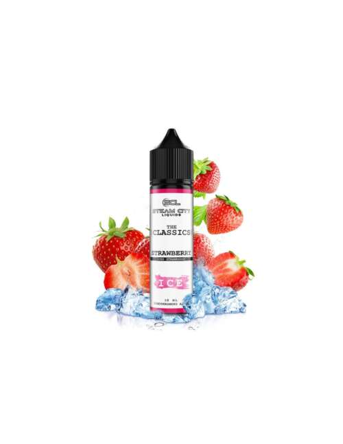 Steam City The Classics Strawberry Ice Flavour Shot 10/60ml